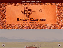 Tablet Screenshot of hatleycastings.com